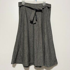 Juniors Vintage Wool Blend Twee Skirt 13 Herringbone Academia Old Money Office